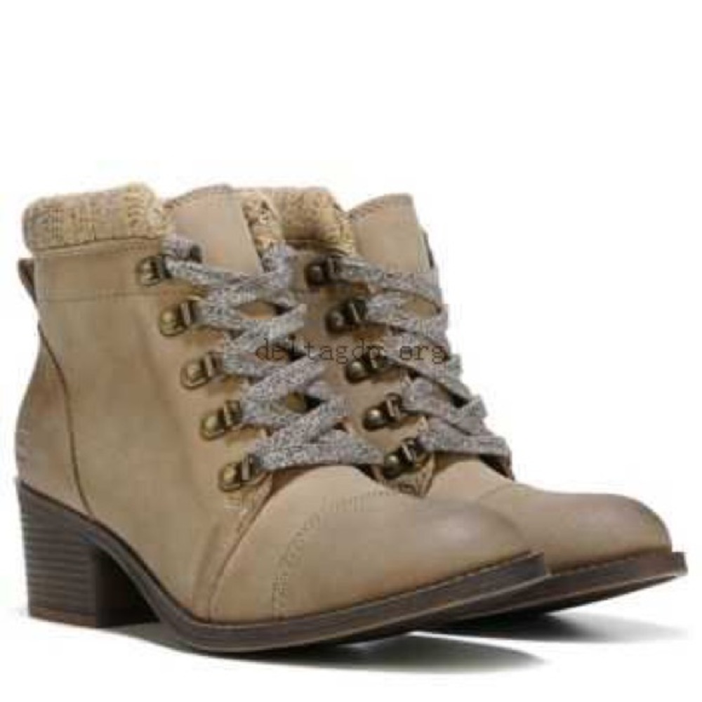 Beige Billabong Booties
